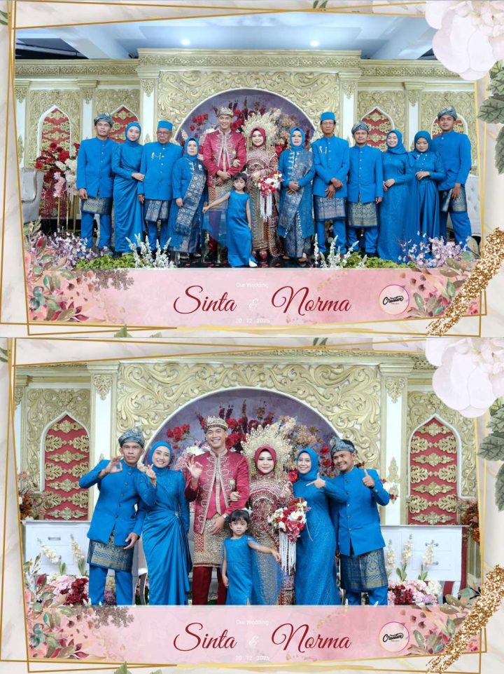 Photobooth Wedding Pontianak – Foto Tamu Langsung Jadi & Akses Barcode