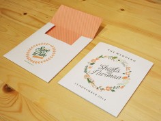 Undangan Floral Wreath – Undangan Pontianak